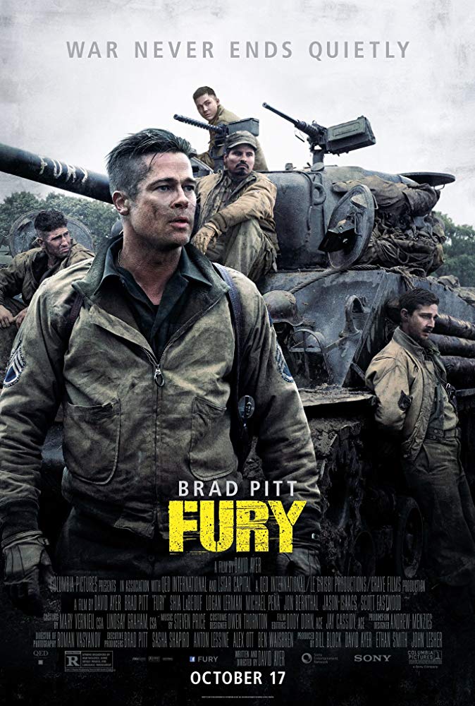 دانلود فیلم Fury 2014 با دوبله فارسی